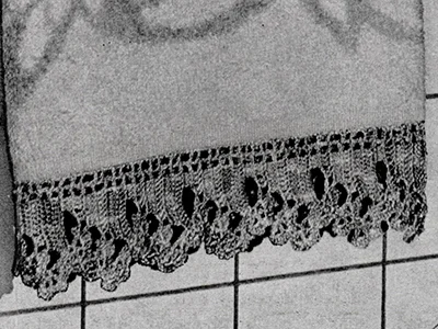 Towel Edging Pattern #720