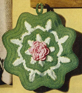 Rose Pot Holder Pattern