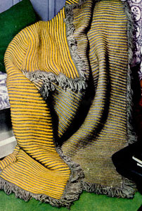 Two Toned Reversible Afghan Pattern