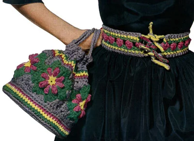Motif Bag and Belt Pattern