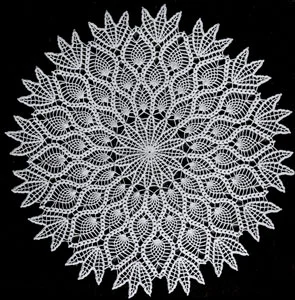Pineapple Doily Pattern