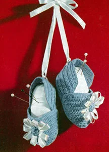 Baby Booties Pin Cushion Pattern