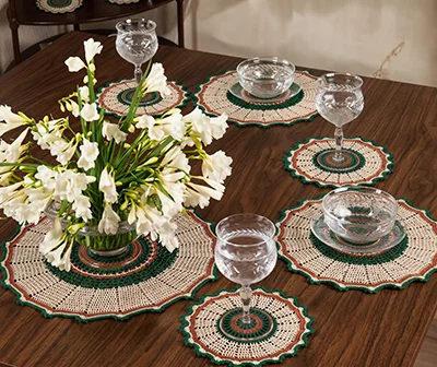 Sun Ray Luncheon Set Pattern #661