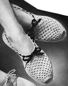 Slippers Pattern | Medium Size