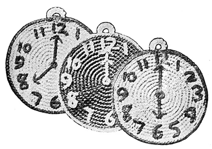 Morning, Noon 'N Nite Pot Holder Patterns