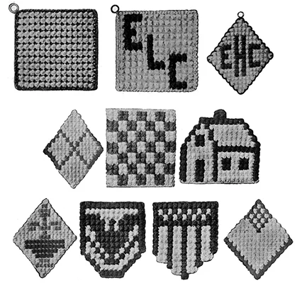 Puff Stitch Pot Holder Patterns