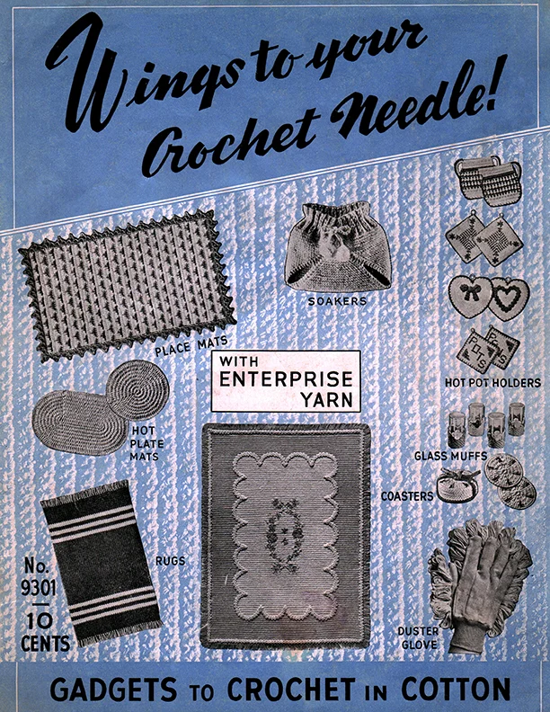 Wings to Your Crochet Needle! | No. 9301 | The Thread Mills