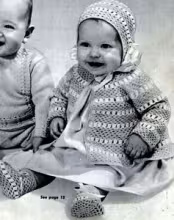 Crocheted Set for 6 Months Pattern