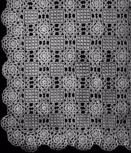 Mosaic Lace Bedspread Pattern