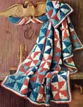 Patchwork Afghan | Number 742-7