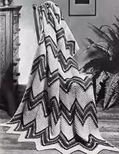 Rippling River Afghan Pattern