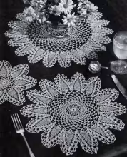 Pineapple Luncheon Set Pattern #7865