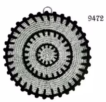 Round Gears Potholder Pattern #9472