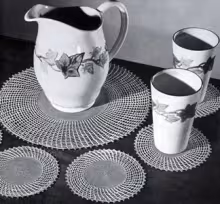 Lemonade Luncheon Set Pattern