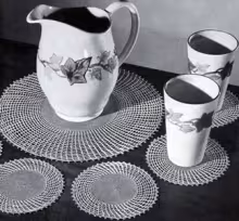 Lemonade Luncheon Set Pattern