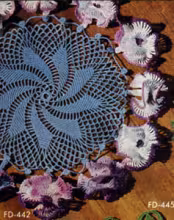 Petunias Doily Pattern