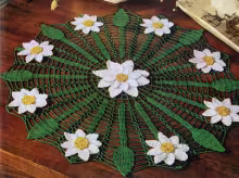 Daisy Web Doily Pattern