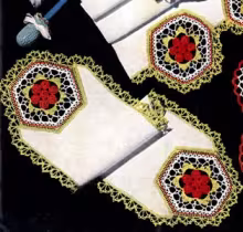 Tank Cover and Towel Set Pattern