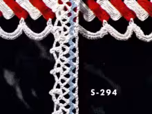 Rick Rack Edging No. S294 Pattern