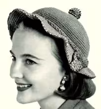 Ripple Brim Hat Pattern #S-645