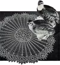 Spanish Fan Doily Pattern #S-897