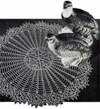 Spanish Fan Doily Pattern #S-897