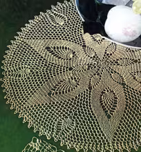 Pineapple Nosegay Doily Pattern #S-958