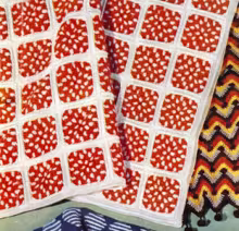 Polka Dot Afghan Pattern