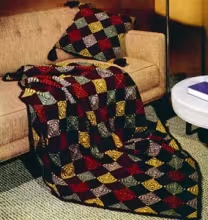Patchwork Afghan Pattern