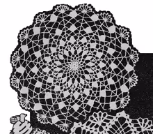Third Style Doily Pattern #7151