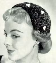 Half Shell Ribbon Hat Pattern