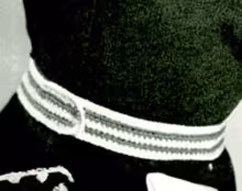 Straw Pixie Belt Pattern