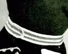 Straw Pixie Belt Pattern