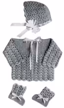 Crochet Baby Set Pattern #103