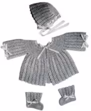Crochet Baby Set Pattern #105