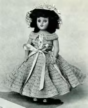 Party Girl Doll Pattern #258