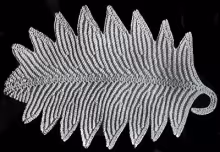 Fern Leaf Place Mat Pattern
