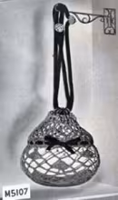 Gold Veiled Lucite Bubble Bag Pattern