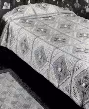 Peony Garden Bedspread Pattern