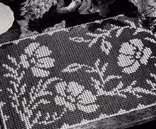 Poppy Parade Place Mats Pattern #6