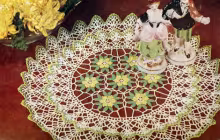 Scalloped Circles Doily Pattern