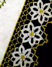 Pillow Case Daisy Parade Pattern