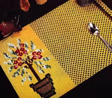 Spring Scenery Doily Pattern #7