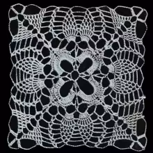 Pineapple Square Pattern #S-747