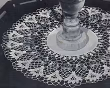 Pansy Wheel Doily Pattern