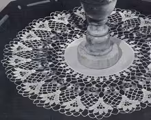 Pansy Wheel Doily Pattern