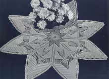 Shining Star Doily Pattern #12-51