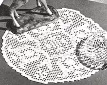 Filet Doily Pattern #3-54