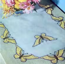 Butterfly Runner Pattern #S-37