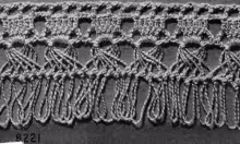 Hairpin Lace Edging #8221 Pattern